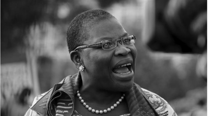 Oby Ezekwesili, a one-time Minister of Education, is a frontline leader of the Bring Back Our Girls movement
