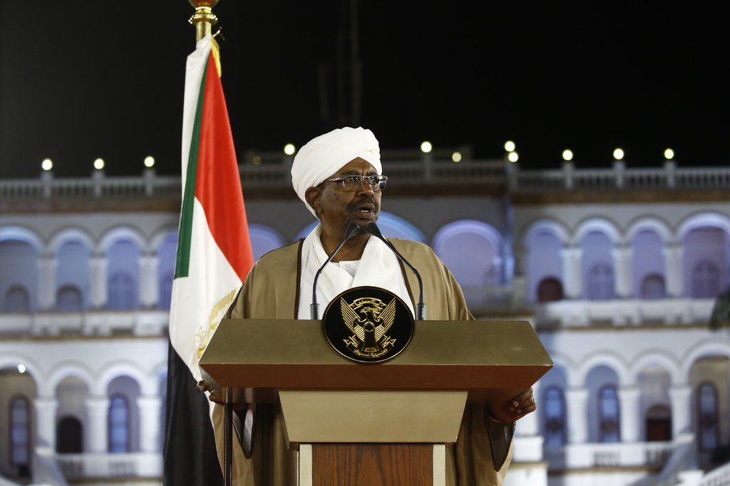 Omar Hassan al-Bashir in February, several months before vacating Sudan’s presidency amid civil protests against his 30-year dictatorship.