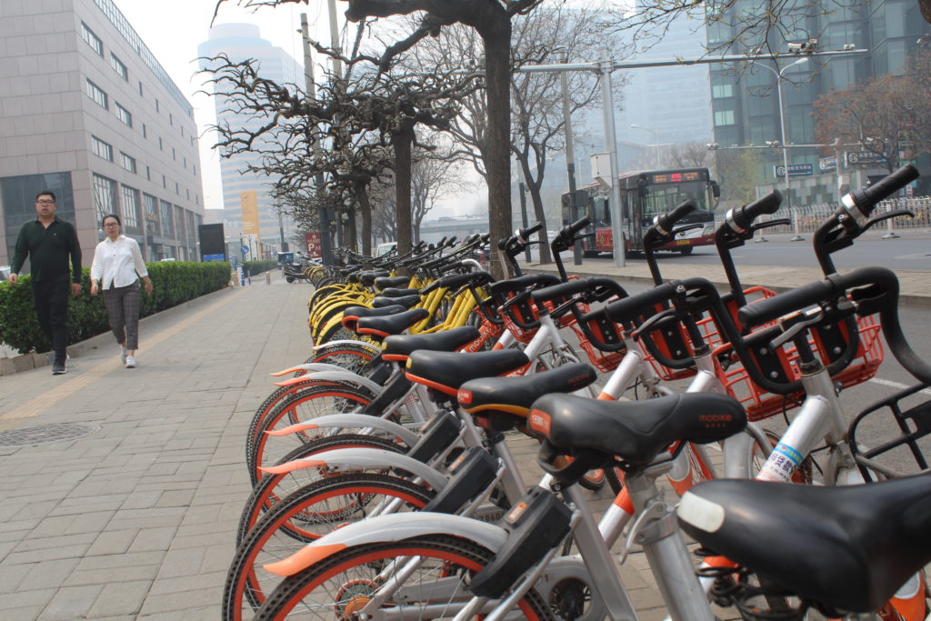 Shared bikes are popular in Beijing
Photo Credit: Solomon Elusoji