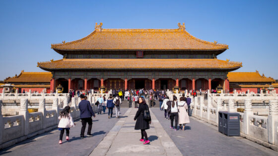 The Forbidden Kingdom is one of the top tourist destinations in Beijing, China.